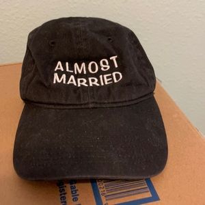 Almost married hat